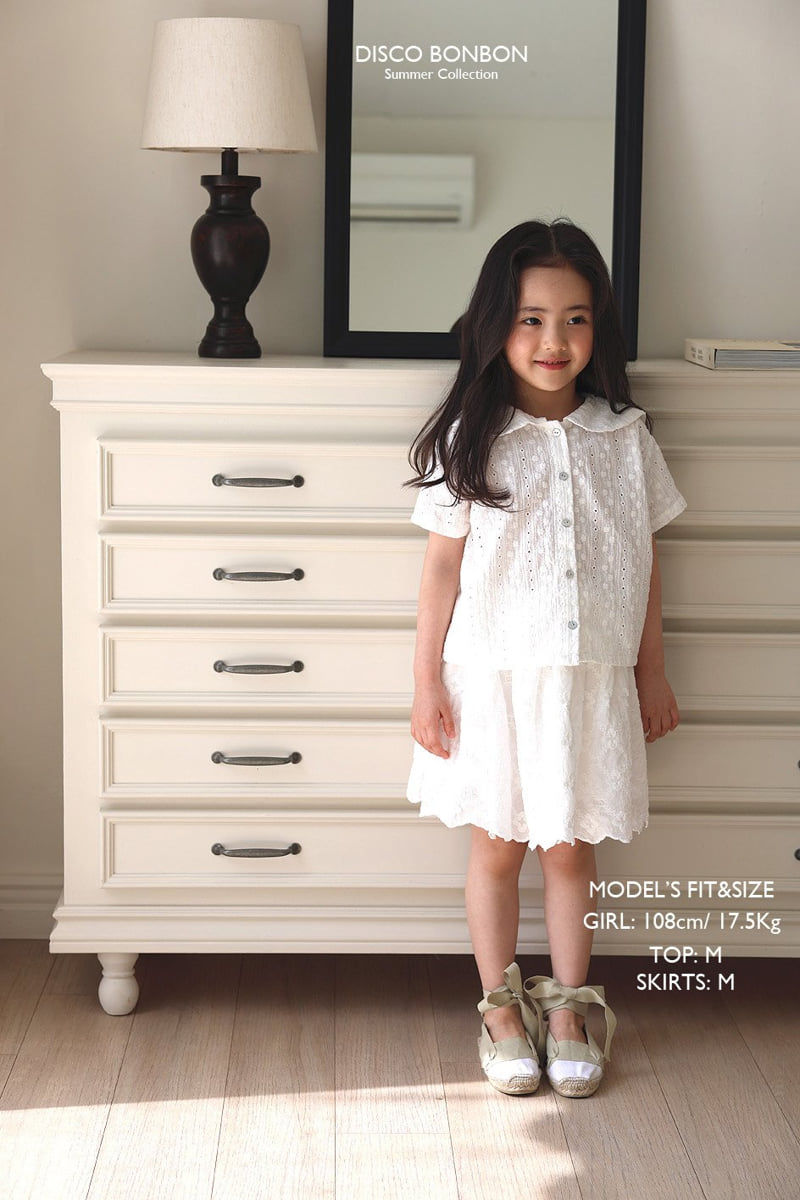 Disco Bonbon - Korean Children Fashion - #designkidswear - Blanche Skirt - 4