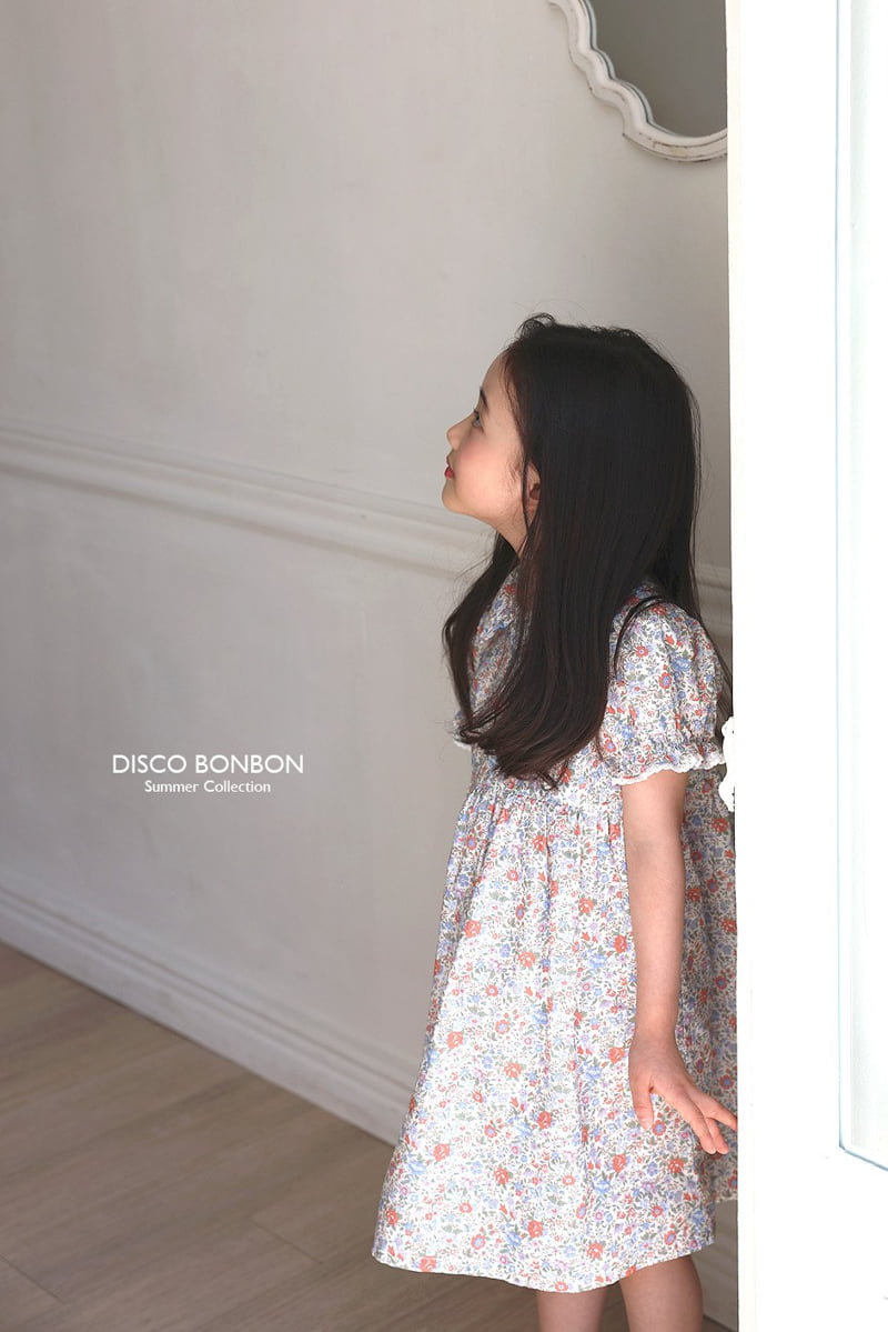 Disco Bonbon - Korean Children Fashion - #discoveringself - Blooming One-piece - 9