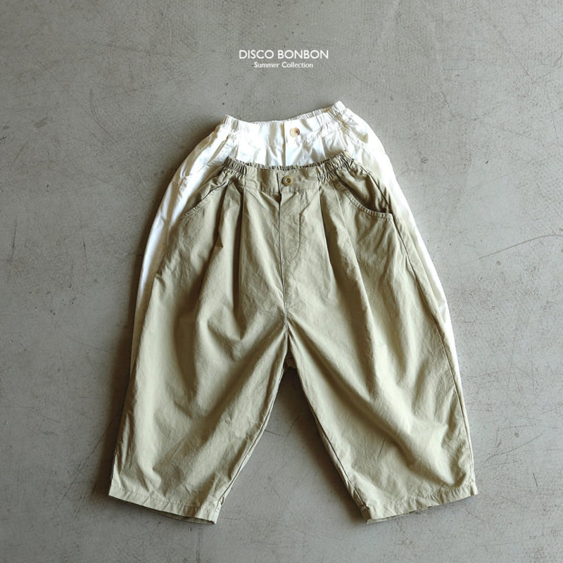 Disco Bonbon - Korean Children Fashion - #fashionkids - Crinkle Cotton Pants