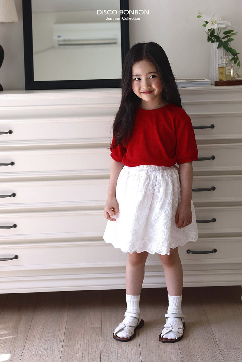 Disco Bonbon - Korean Children Fashion - #kidsshorts - Blanche Skirt - 6