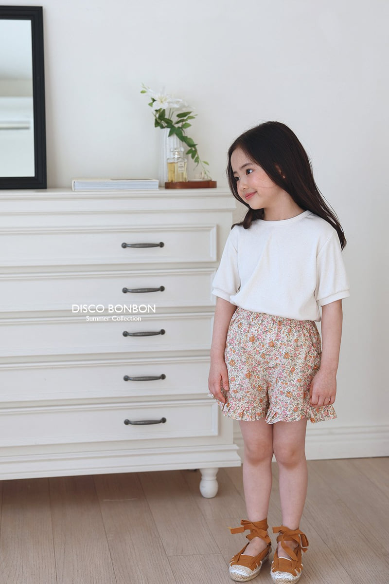 Disco Bonbon - Korean Children Fashion - #fashionkids - Rosy Frill Shorts - 4