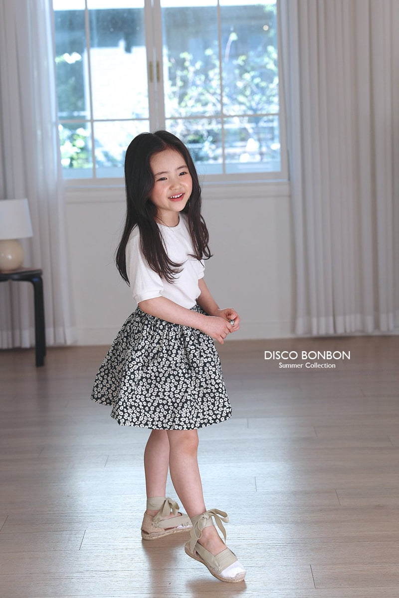Disco Bonbon - Korean Children Fashion - #kidsshorts - Summer Flower Skirt - 10