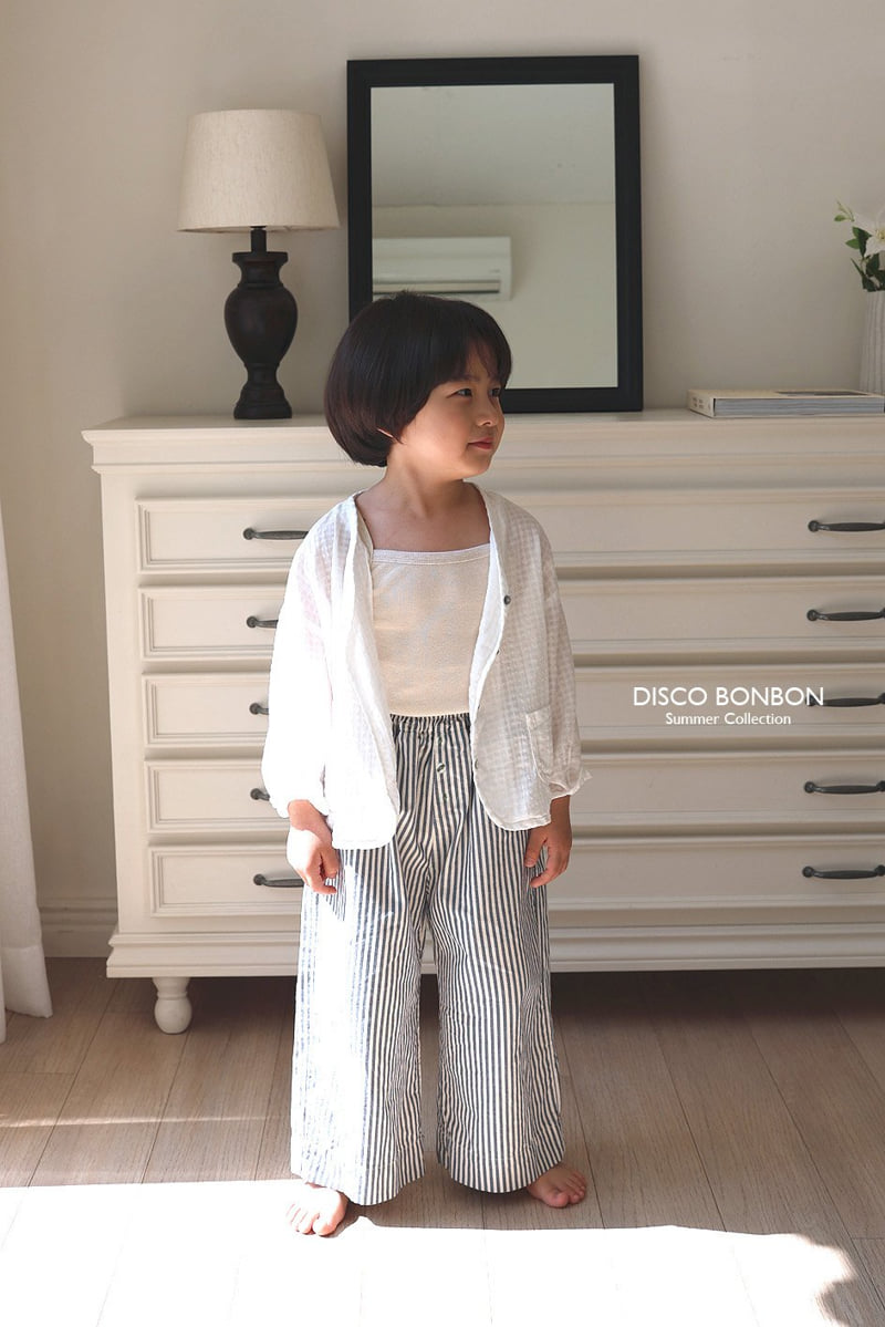 Disco Bonbon - Korean Children Fashion - #kidsstore - Daily Ribbed Stretch Sleeveless - 10