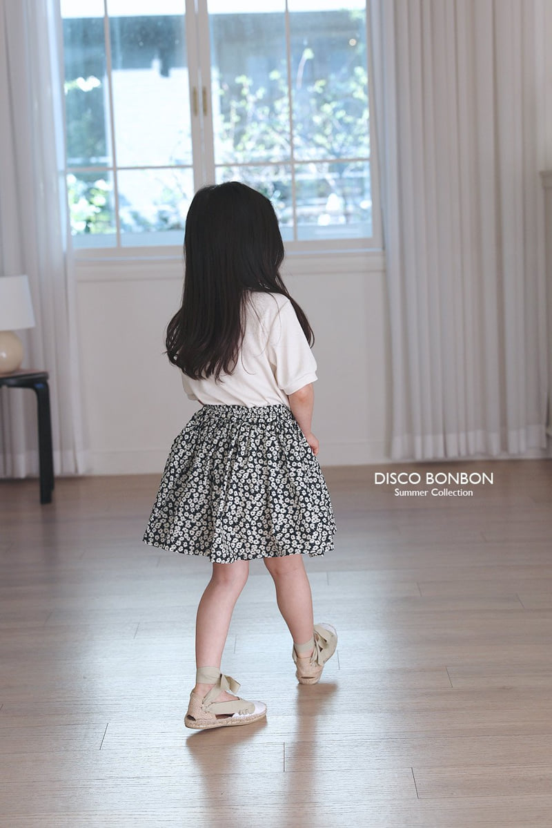 Disco Bonbon - Korean Children Fashion - #kidsstore - Summer Flower Skirt - 11