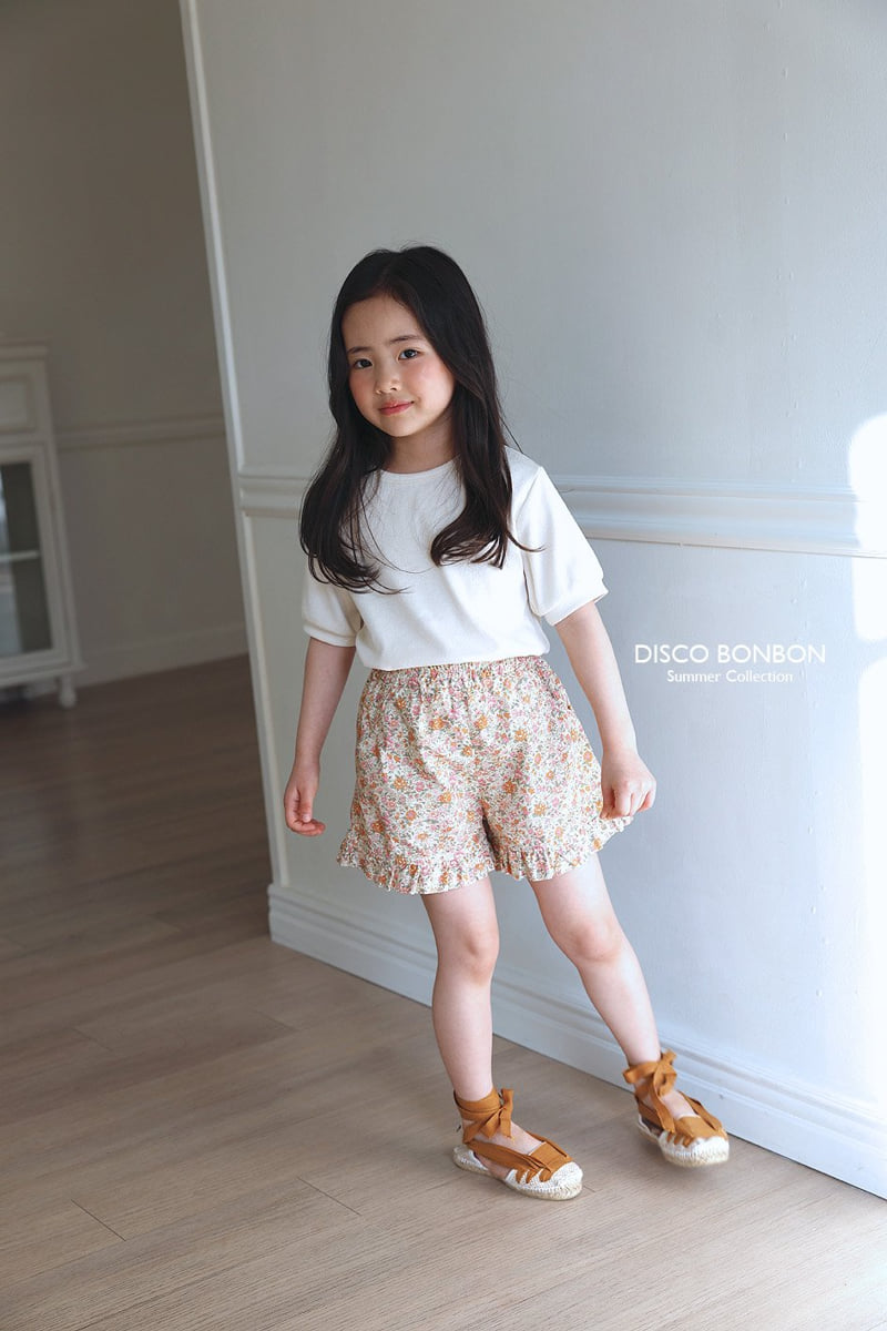 Disco Bonbon - Korean Children Fashion - #kidzfashiontrend - Rosy Frill Shorts - 6