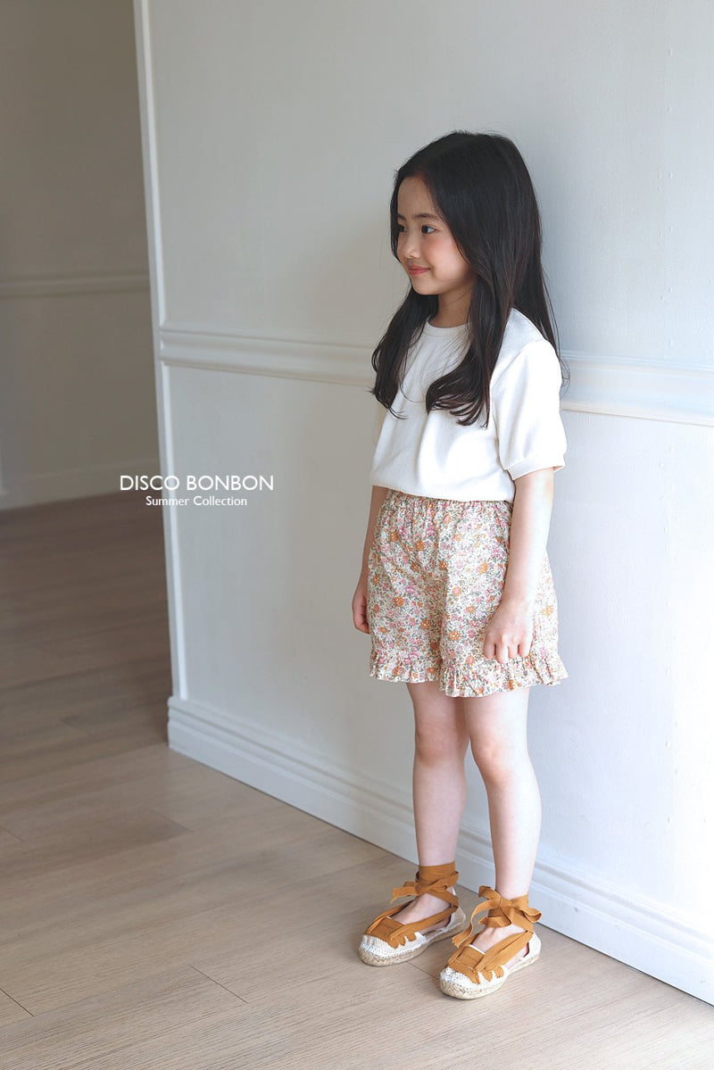 Disco Bonbon - Korean Children Fashion - #littlefashionista - Rosy Frill Shorts - 8