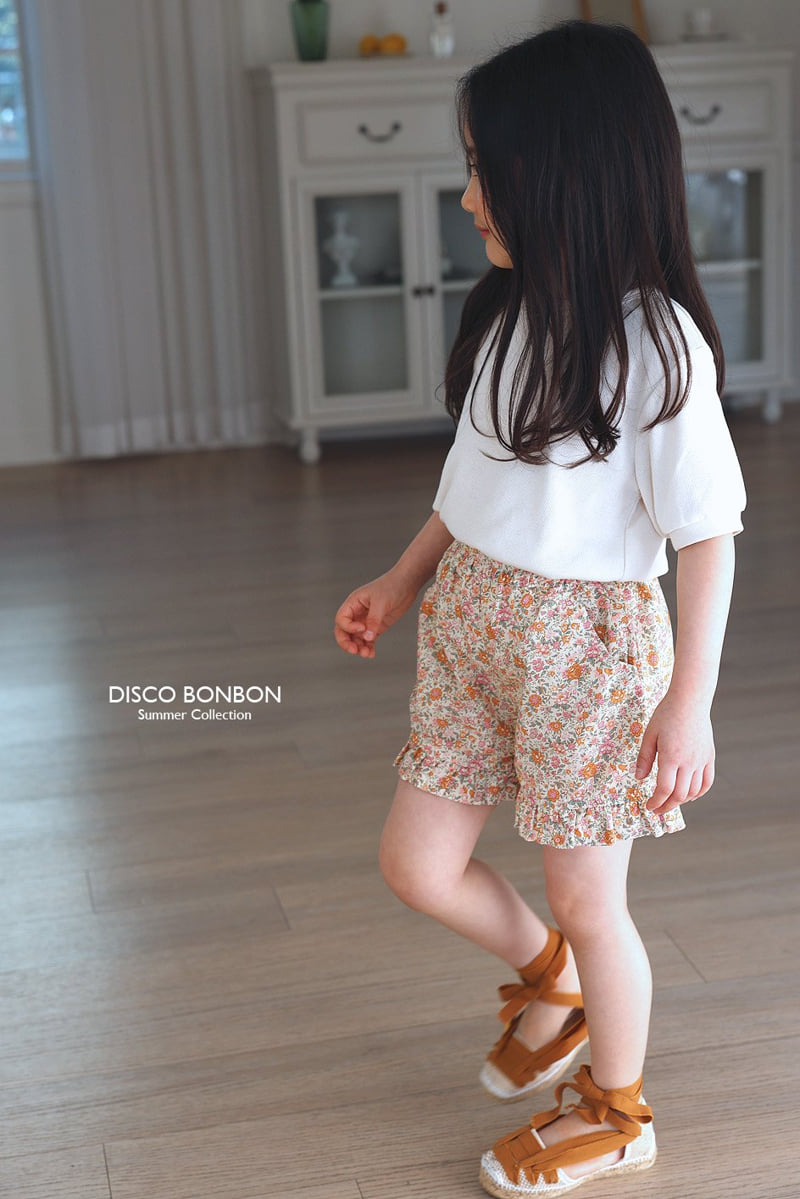 Disco Bonbon - Korean Children Fashion - #magicofchildhood - Rosy Frill Shorts - 9