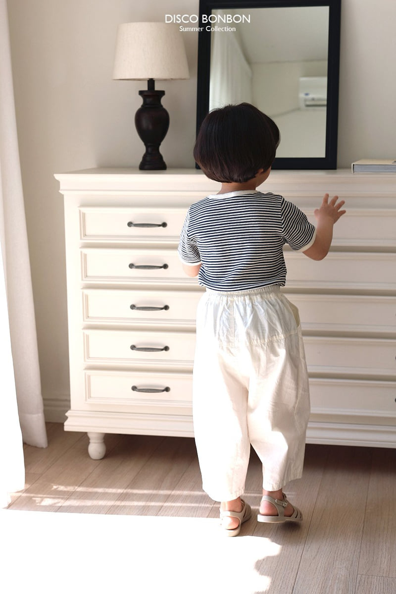 Disco Bonbon - Korean Children Fashion - #magicofchildhood - Crinkle Cotton Pants - 7