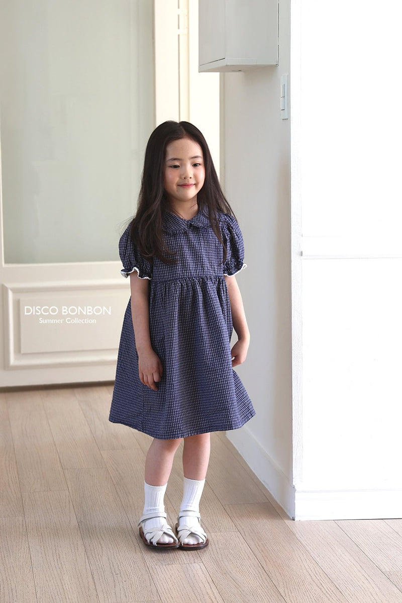 Disco Bonbon - Korean Children Fashion - #littlefashionista - Marine Bell Dress - 4