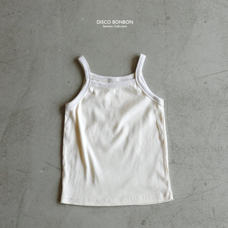 Disco Bonbon - Korean Children Fashion - #minifashionista - Daily Ribbed Stretch Sleeveless