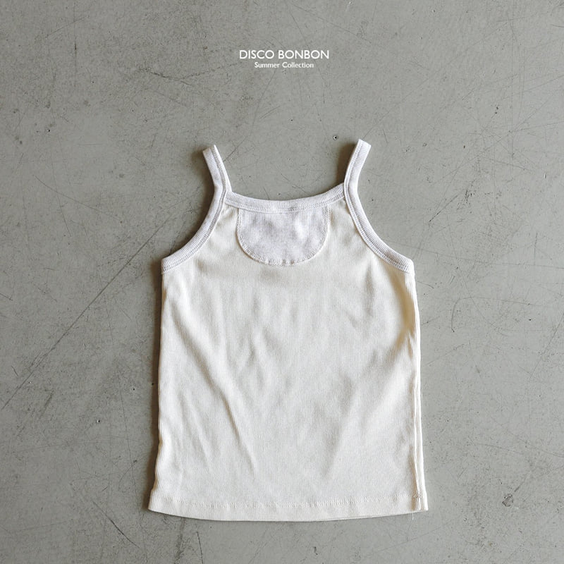 Disco Bonbon - Korean Children Fashion - #prettylittlegirls - Daily Ribbed Stretch Sleeveless - 2