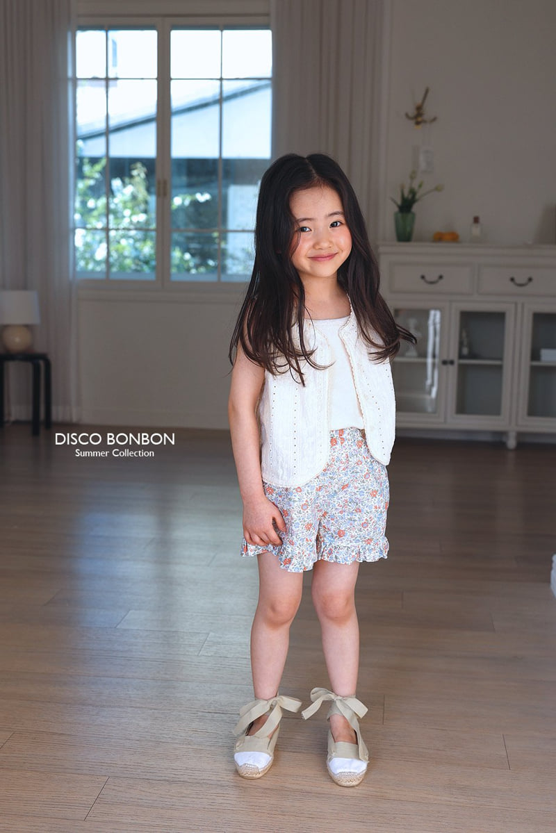 Disco Bonbon - Korean Children Fashion - #stylishchildhood - Daisy Mini Vest - 10