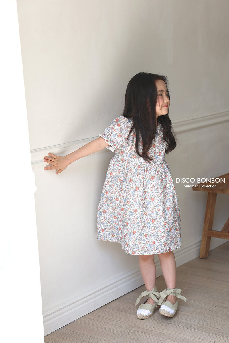 Disco Bonbon - Korean Children Fashion - #stylishchildhood - Blooming One-piece - 5