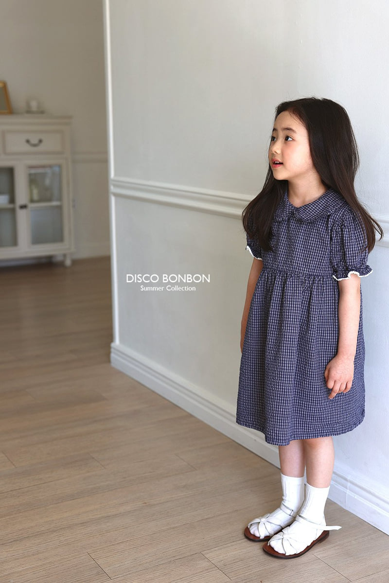 Disco Bonbon - Korean Children Fashion - #todddlerfashion - Marine Bell Dress - 7