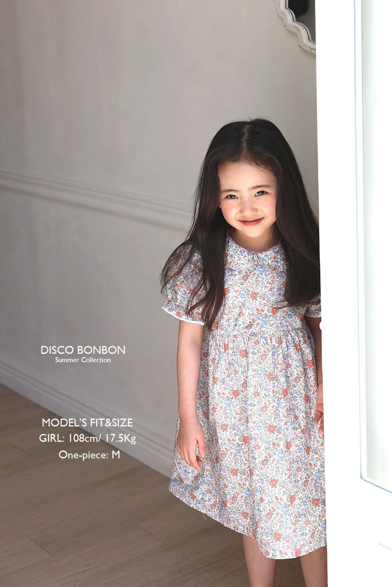 Disco Bonbon - Korean Children Fashion - #todddlerfashion - Blooming One-piece - 3