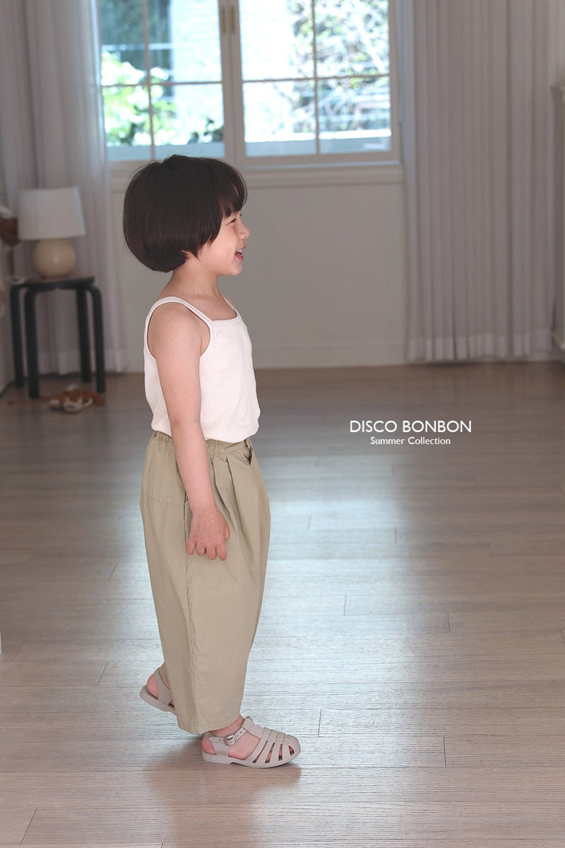 Disco Bonbon - Korean Children Fashion - #toddlerclothing - Crinkle Cotton Pants - 11