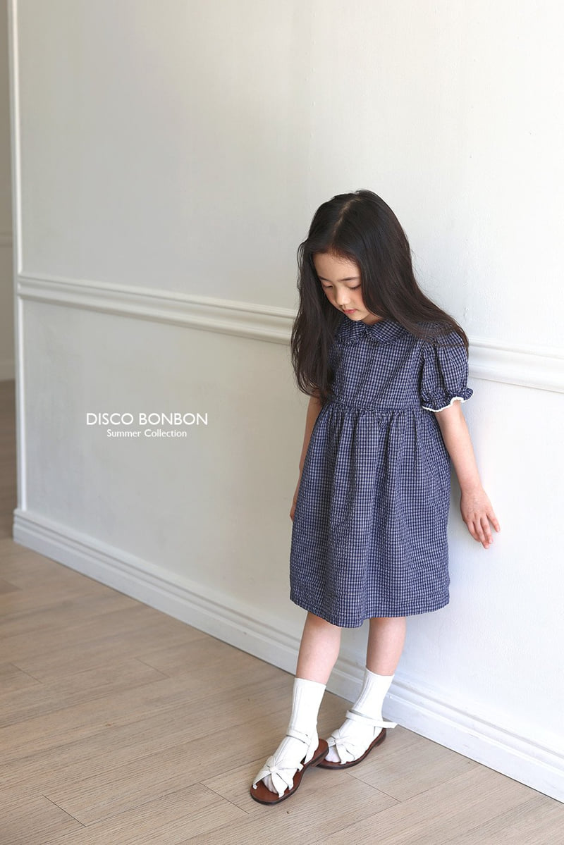 Disco Bonbon - Korean Children Fashion - #toddlerclothing - Marine Bell Dress - 8