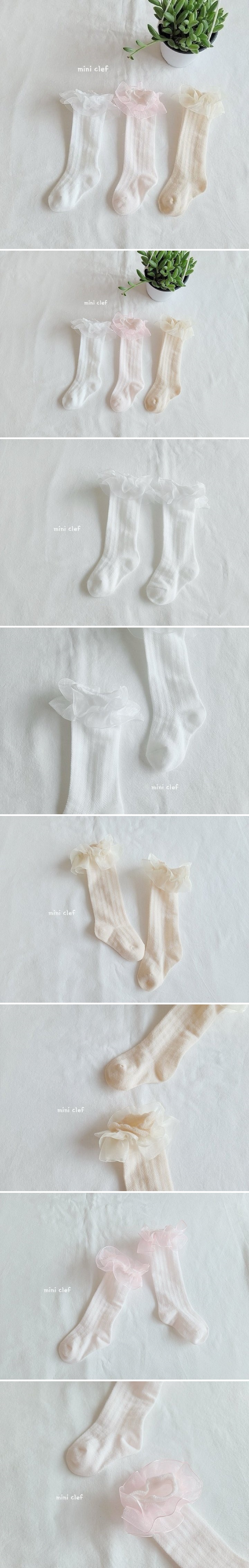 Dominico - Korean Baby Fashion - #babylifestyle - Layered Ruffle Socks