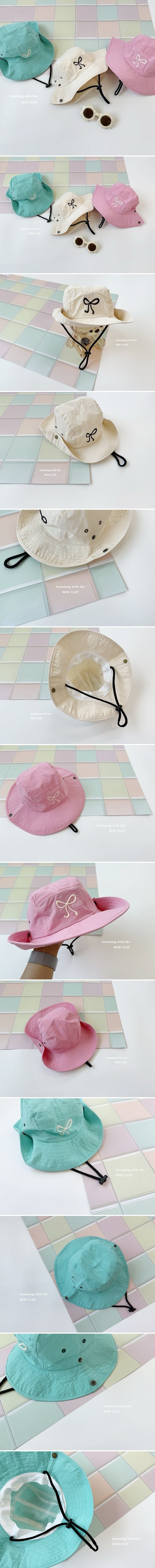 Dominico - Korean Children Fashion - #Kfashion4kids - Ribbon Swim Hat