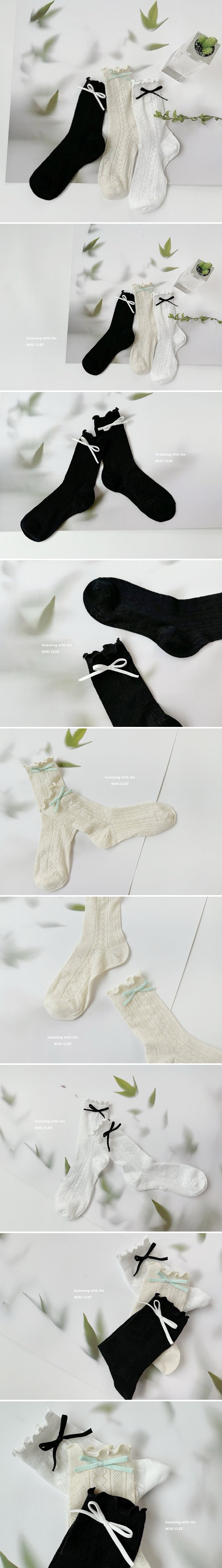 Dominico - Korean Children Fashion - #Kfashion4kids - Summer Ribbon Socks