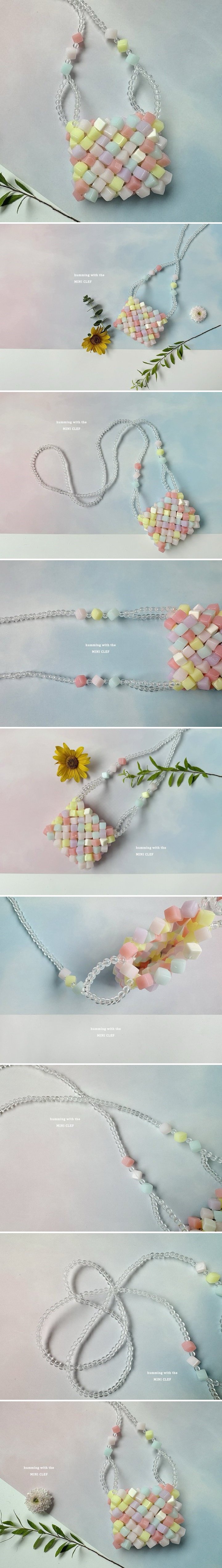 Dominico - Korean Children Fashion - #Kfashion4kids - Colorful Beads Bag