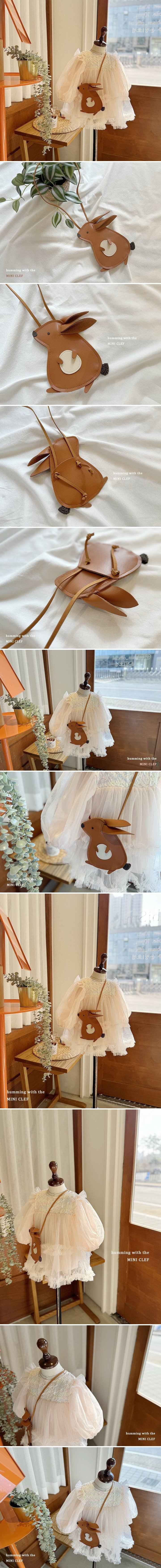 Dominico - Korean Children Fashion - #kidzfashiontrend - Bunny Cross Bag