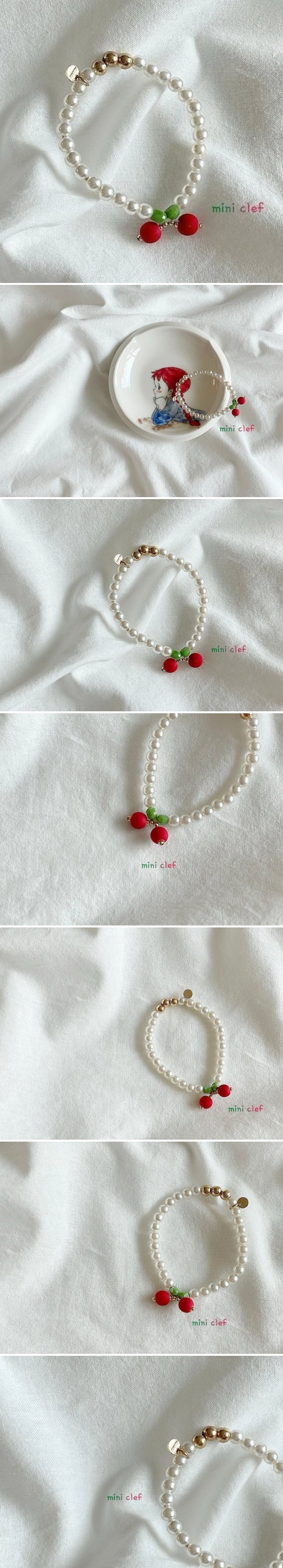 Dominico - Korean Children Fashion - #magicofchildhood - Cherry Rubber Band