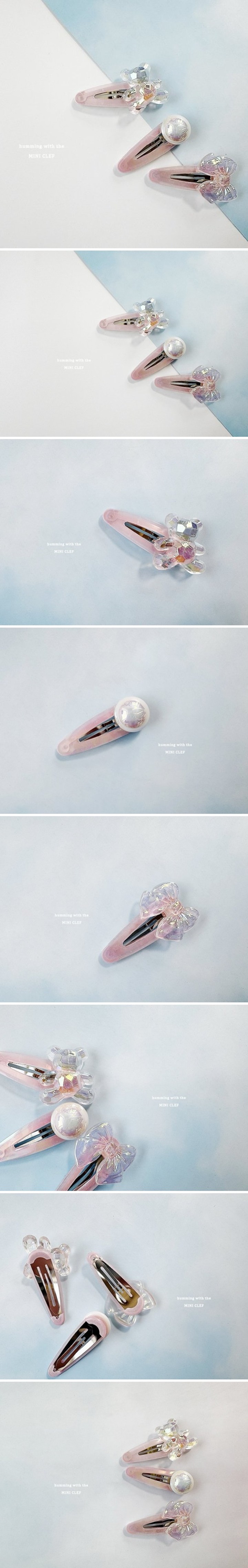 Dominico - Korean Children Fashion - #minifashionista - Bling Bear Hair Clip