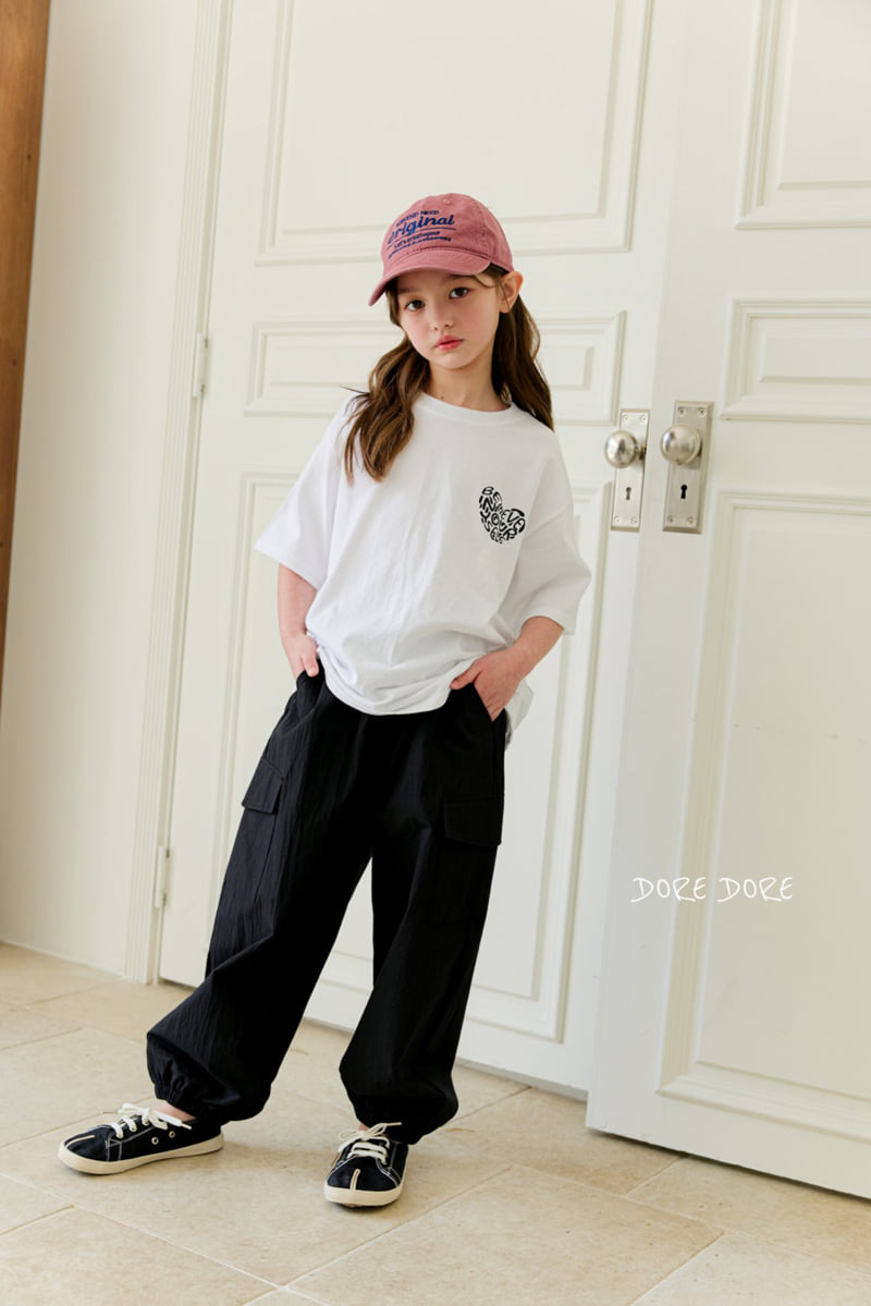 Dore Dore - Korean Children Fashion - #Kfashion4kids - Kids Believe Heart Tee