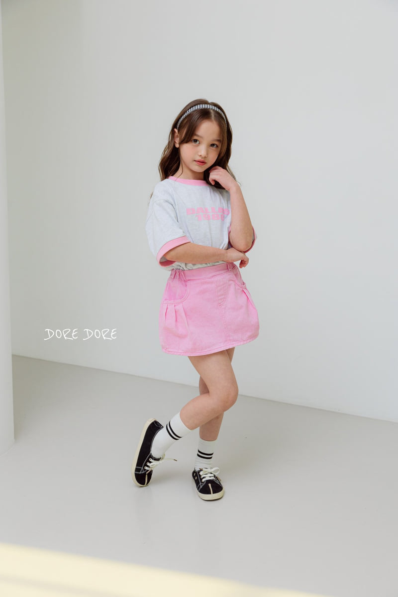 Dore Dore - Korean Children Fashion - #Kfashion4kids - Kids Pigment Pleated Skirt Pants - 7