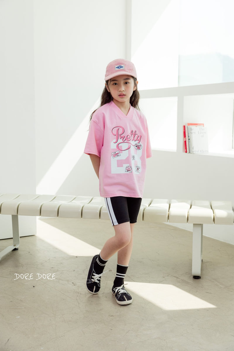 Dore Dore - Korean Children Fashion - #Kfashion4kids - Kids 2-Line Leggings - 7