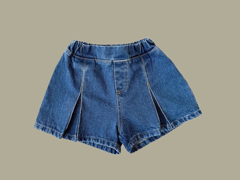Dore Dore - Korean Children Fashion - #Kfashion4kids - Kids Stitch Pleated Shorts