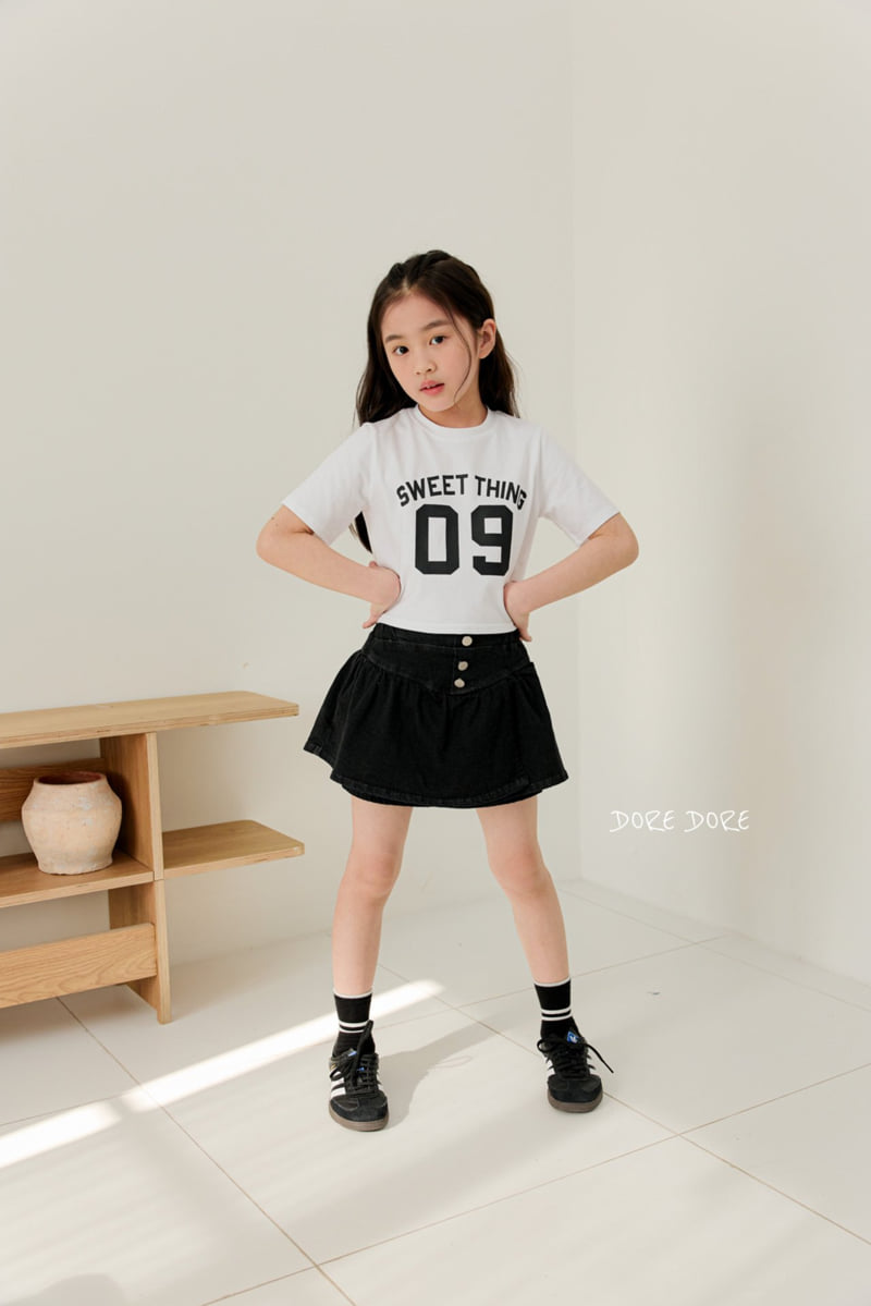 Dore Dore - Korean Children Fashion - #Kfashion4kids - Kids Street 09 Crop Tee - 12