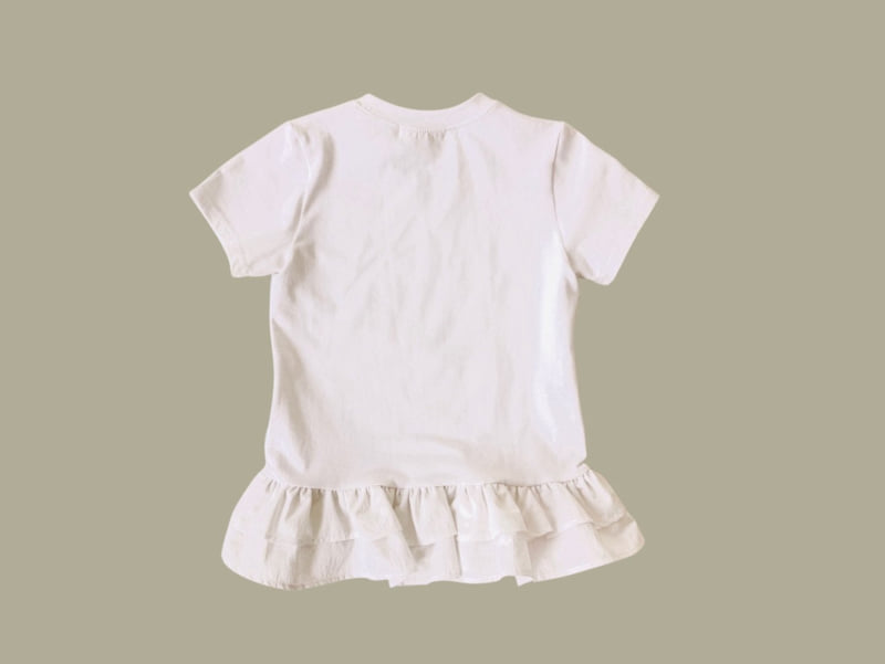Dore Dore - Korean Children Fashion - #childofig - Kids Cancan Layered Tee - 3
