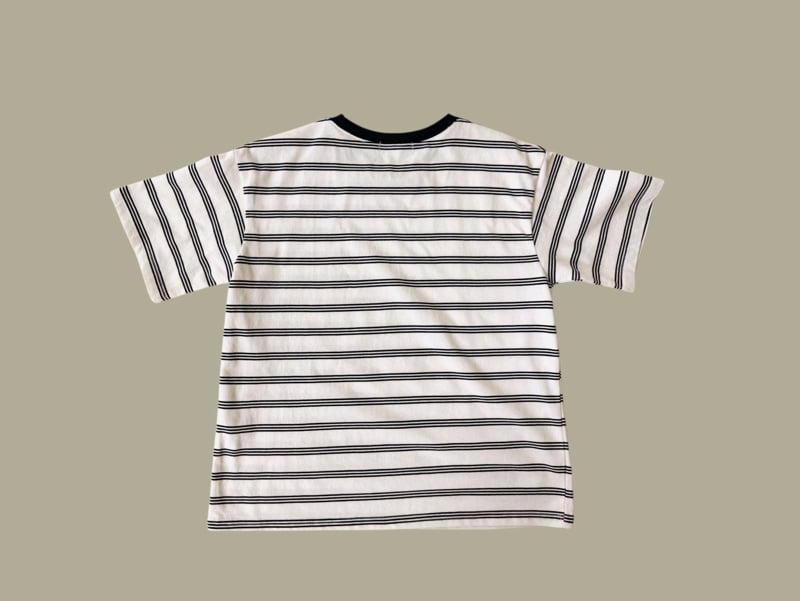 Dore Dore - Korean Children Fashion - #childofig - Kids Stripe Raglan Tee - 6