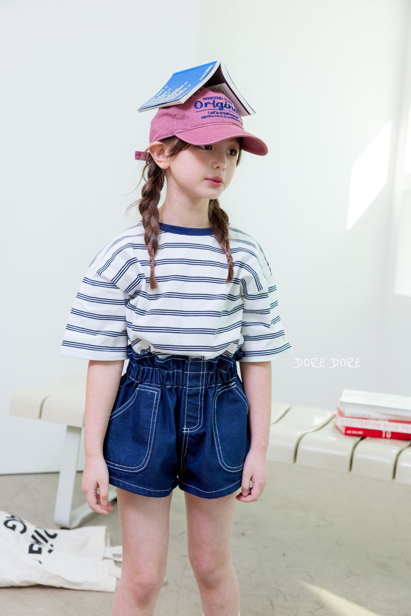 Dore Dore - Korean Children Fashion - #childofig - Kids Stripe Raglan Tee - 7