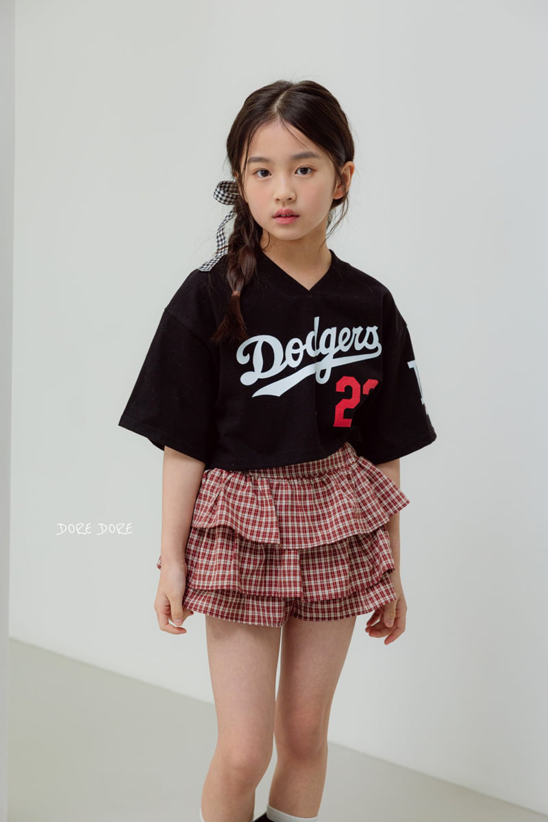 Dore Dore - Korean Children Fashion - #childofig - Junior 22 Dodgers Crop Tee - 11