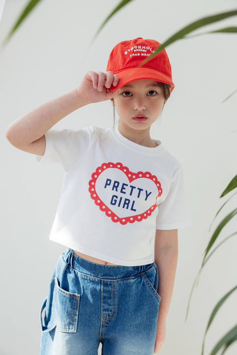 Dore Dore - Korean Children Fashion - #childrensboutique - Kids Pretty Crop Tee