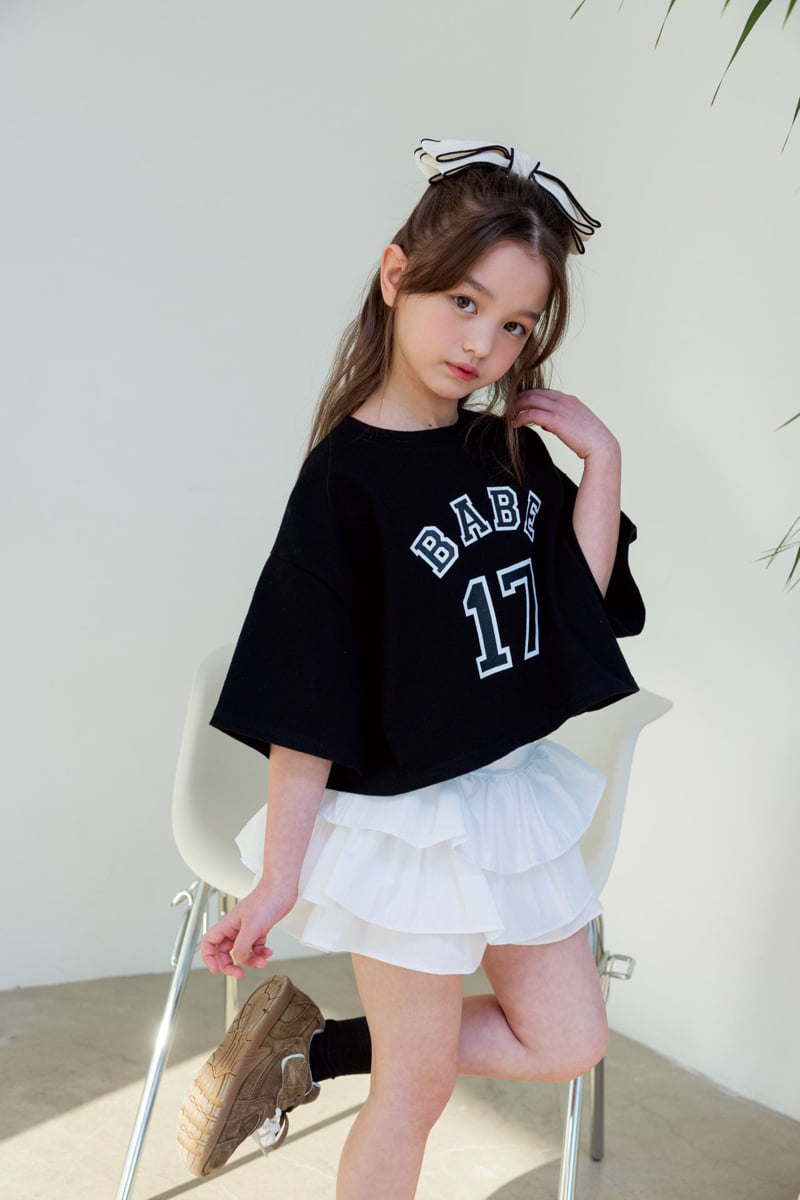 Dore Dore - Korean Children Fashion - #childrensboutique - Kids 17 Babe Crop Tee