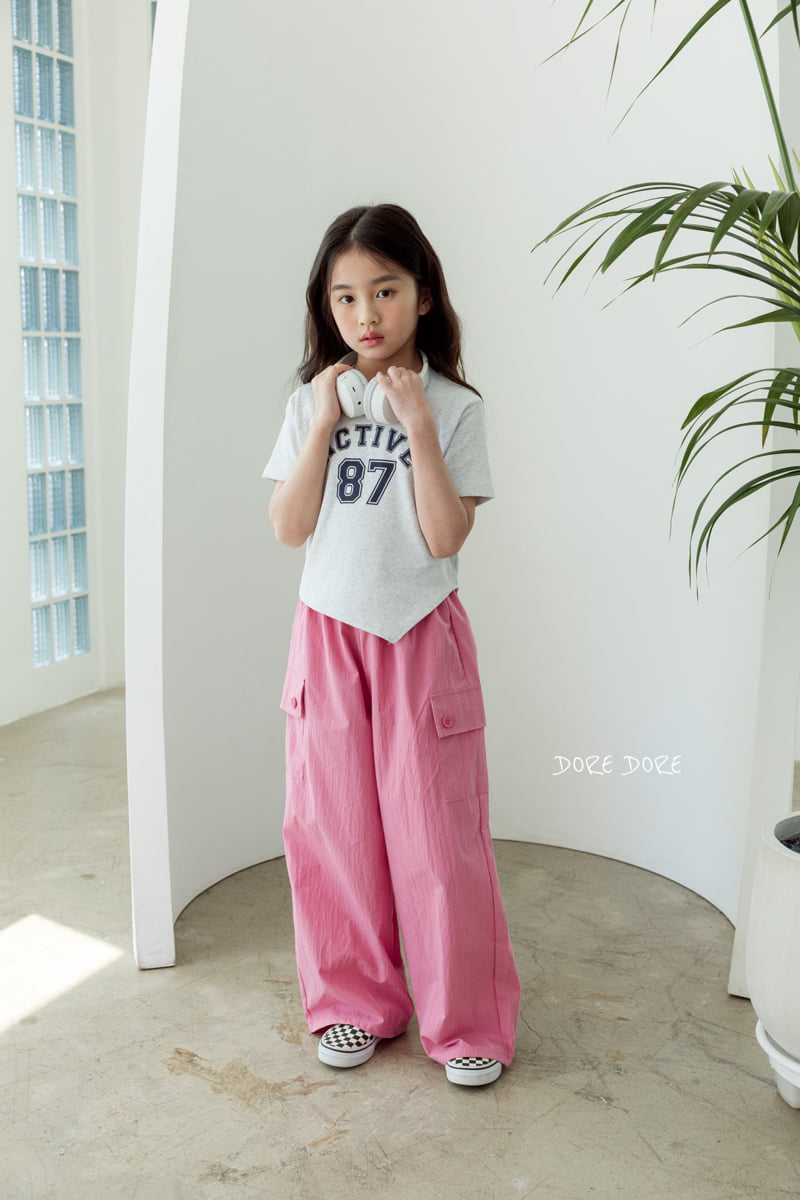Dore Dore - Korean Children Fashion - #childrensboutique - Junior 87 Active Tee - 12