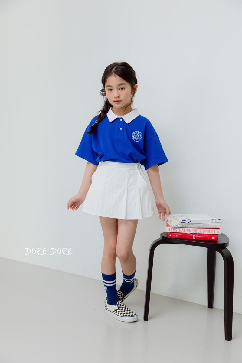 Dore Dore - Korean Children Fashion - #designkidswear - Kids PK Raglan Collar Tee - 12