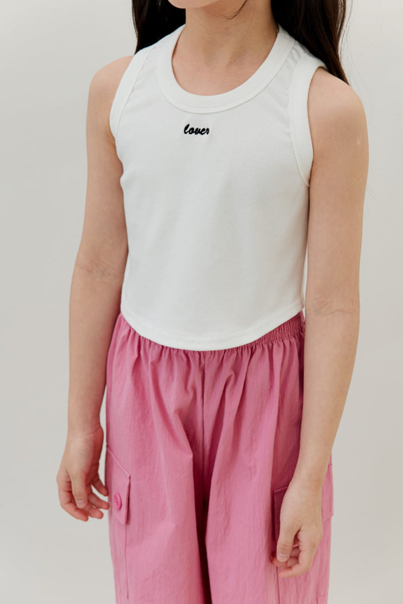 Dore Dore - Korean Children Fashion - #designkidswear - Junior Embroidery Sleeveless Tee - 11