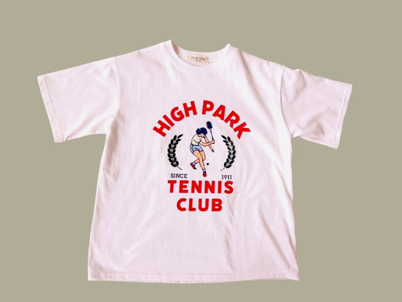 Dore Dore - Korean Children Fashion - #designkidswear - Junior Tennis Club Tee - 3