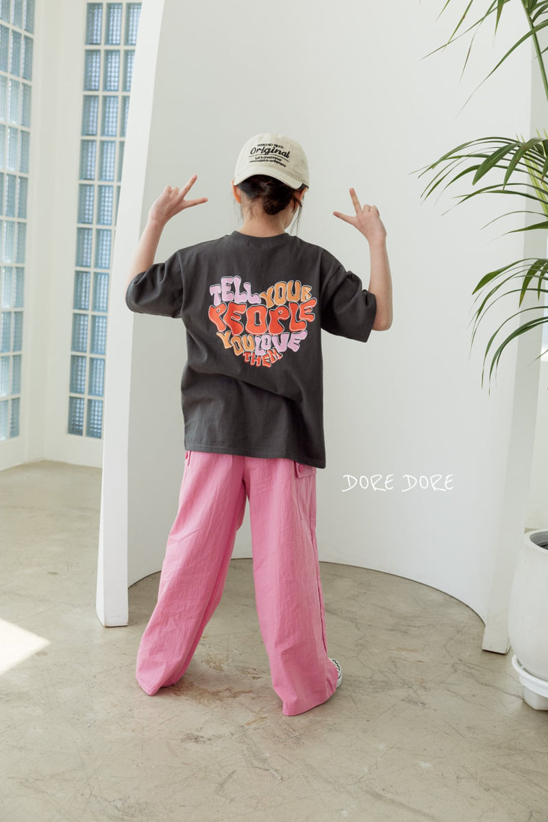 Dore Dore - Korean Children Fashion - #discoveringself - Kids Tell Love Tee - 12