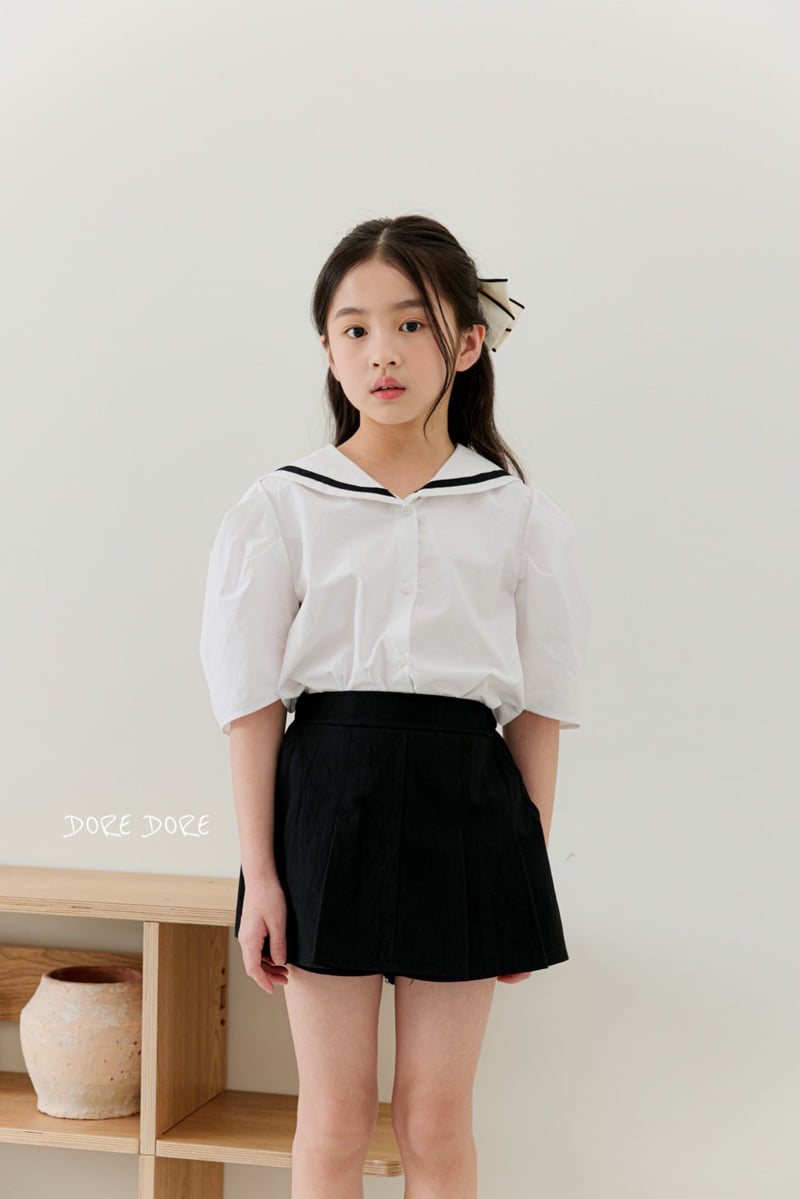 Dore Dore - Korean Children Fashion - #discoveringself - Kids Front Pleated CN Shorts - 11