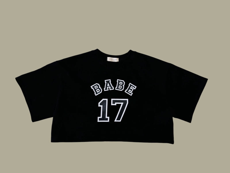 Dore Dore - Korean Children Fashion - #discoveringself - Kids 17 Babe Crop Tee - 3