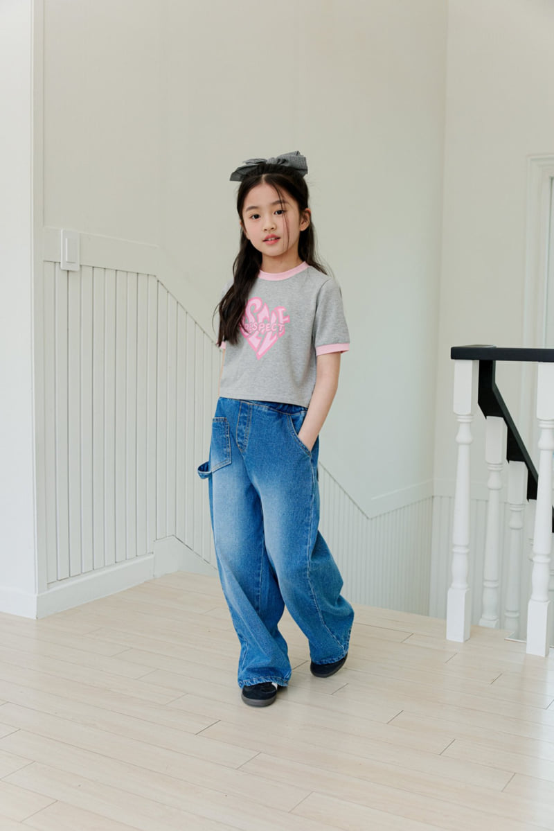 Dore Dore - Korean Children Fashion - #discoveringself - Kids Self Crop Tee