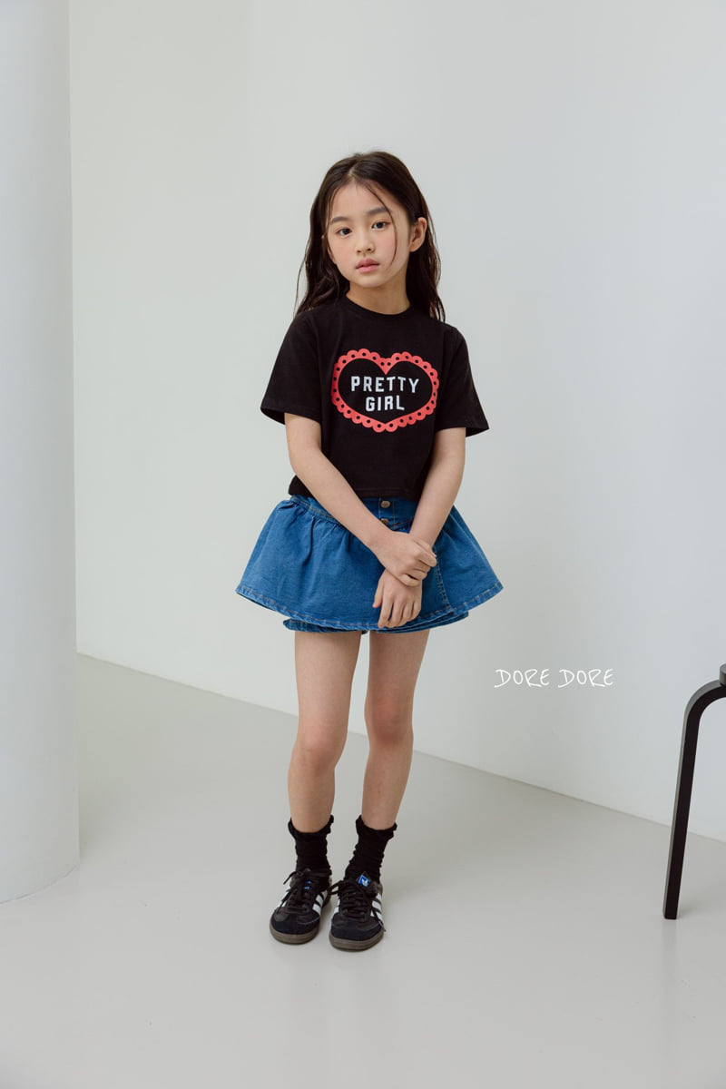Dore Dore - Korean Children Fashion - #discoveringself - Kids Span Linen Skirt Pants - 9