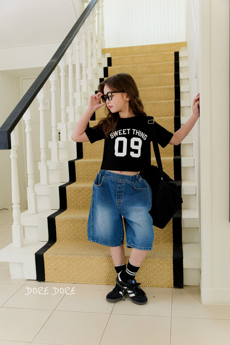 Dore Dore - Korean Children Fashion - #discoveringself - Kids Street 09 Crop Tee - 7