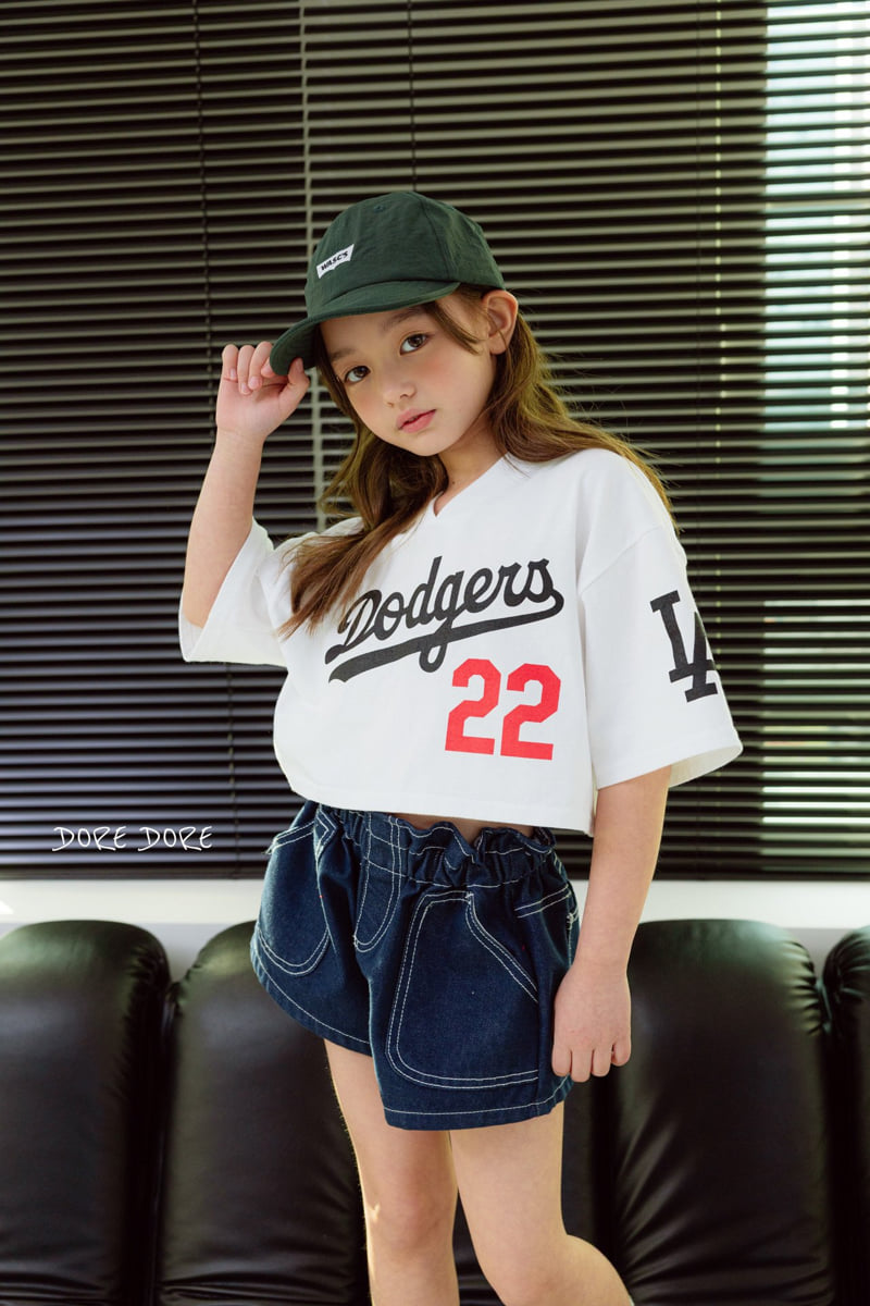 Dore Dore - Korean Children Fashion - #discoveringself - Kids Shirring Band Shorts (Dark Blue) - 6